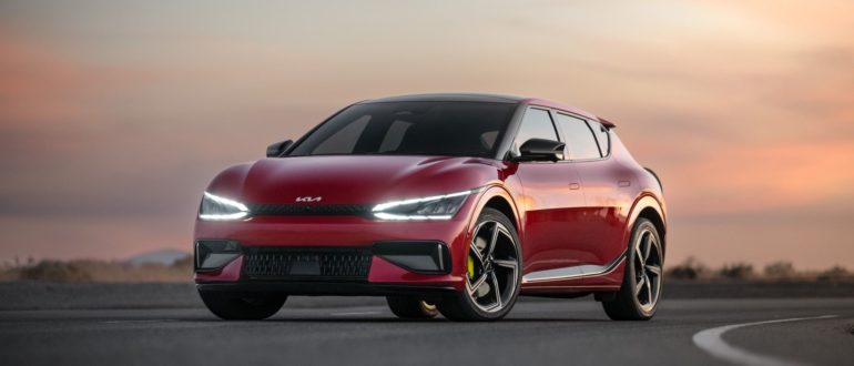 2023 Kia EV6 red