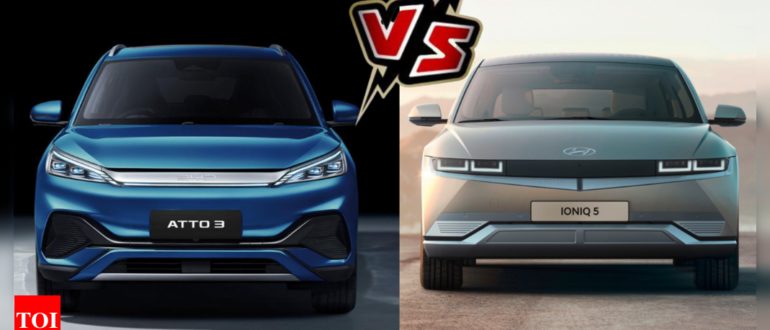 Hyundai IONIQ 5 vs BYD Atto 3: Comparação de preço, características, alcance e especificações