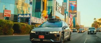 Hyundai demonstra táxi autônomo Ioniq 5 na CES em Las Vegas