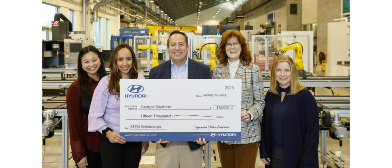 Hyundai doa $ 30.000 para organizações sem fins lucrativos locais em Savannah para continuar seu investimento na Geórgia