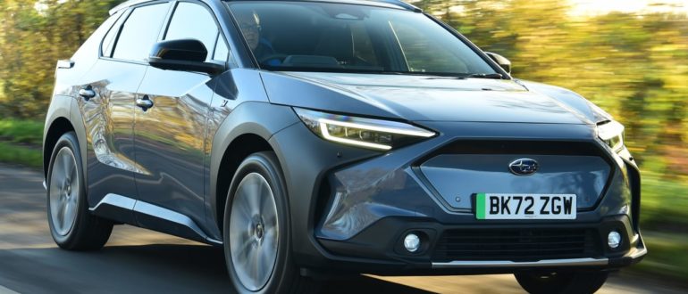Revisão de Subaru Solterra |  Direção Elétrica