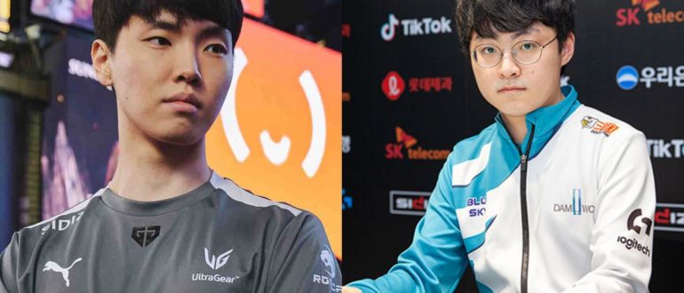 The clash between Chovy and Showmaker will be the one to watch when Dplus KIA and Gen.G meet at LCK 2023 Spring Split (Image via Riot Games)