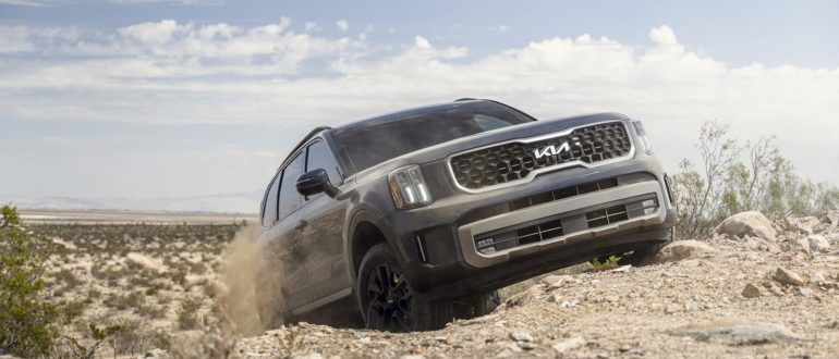 Primeira unidade: 2023 Kia Telluride