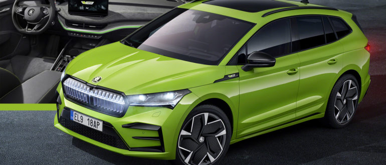 Skoda Enyaq iV RS Blends Practicality With 295 HP And A 310-Mile Range